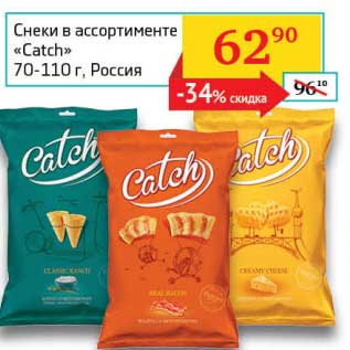 Акция - Снеки "Catch"