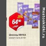 Магазин:Авоська,Скидка:Шоколад МИЛКА 