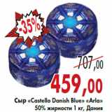 Магазин:Седьмой континент,Скидка:Сыр «Castello Danish Blue» «Arla»