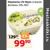 Монетка Акции - Мороженое «Ле Фруа» со вкусом
фисташки, 10%, 450 г