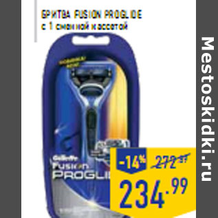 Акция - Бритва FUSION Proglide