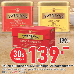 Акция - Чай Twinings