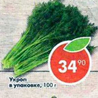 Акция - Укроп