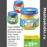 Карусель Акции - ПЮРЕ GERBER