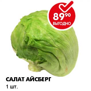 Акция - САЛАТ АЙБСЕРГ