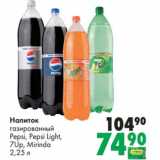 Магазин:Prisma,Скидка:Напиток газированный Pepsi, Pepsi Light, 7Up, Mirinda 