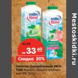 Магазин:Карусель,Скидка:Напиток сывороточный MILK
TIME 
