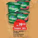 Магазин:Карусель,Скидка:Йогурт ДАНОН
Активиа
