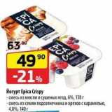 Магазин:Да!,Скидка:Йогурт Ерica Crispy 