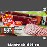 Билла Акции - Колбаса
Великорусская
Малаховский
отдел деликатесов
с/к, 100 г