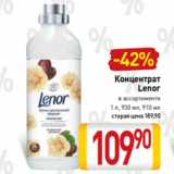 Концентрат
Lenor
в ассортименте
1 л, 930 мл, 910 мл