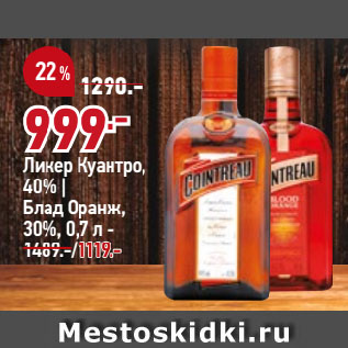 Ликеры Cointreau