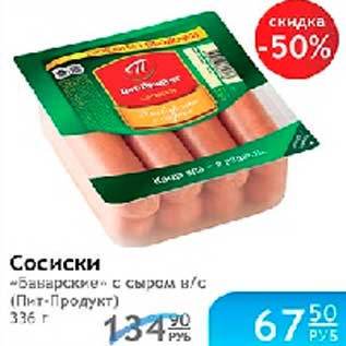 Акция - СОСИСКИ ПИТ-ПРОДУКТ