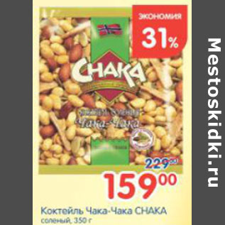 Акция - КОКТЕЛЬ ЧАКА-ЧАКА CHAKA