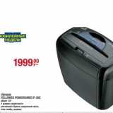 Магазин:Метро,Скидка:Шредер Fellowes Powershred P-35C