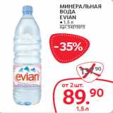 Магазин:Selgros,Скидка:МИНЕРАЛЬНАЯ
ВОДА
EVIAN