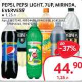 Магазин:Selgros,Скидка:Pepsi /Pepsi light 7 Up/ Mirinda /Evervess 