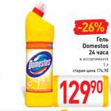 Магазин:Билла,Скидка:Гель Domestos 24 часа