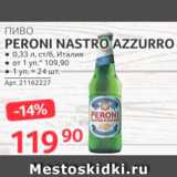 Selgros Акции - Пиво Peroni