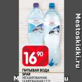 Магазин:Spar,Скидка:Питьевая вода Spar