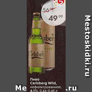 Акция - Пиво Carlsberg