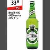 Карусель Акции - Пиво Tuborg Green