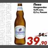 Магазин:Седьмой континент,Скидка:Пиво Hoegaarden