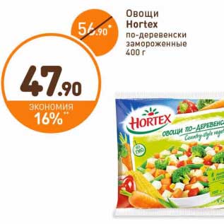 Акция - Овощи Hortex