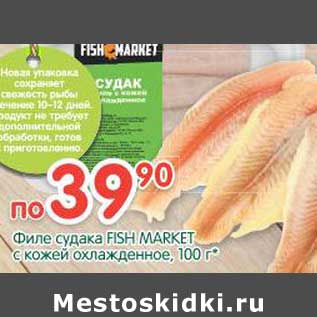 Акция - Филе судака Fish Market