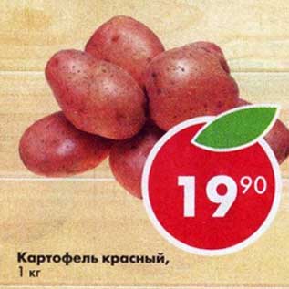 Акция - Картофель красный