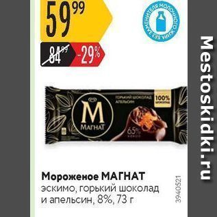 Акция - Мороженое МАГНАТ