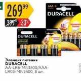 Магазин:Карусель,Скидка:Элемент питания DURACELL AA-LR6-MN1500AAA 