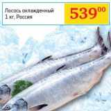 Магазин:Седьмой континент, Наш гипермаркет,Скидка:Лосось охлажденный 