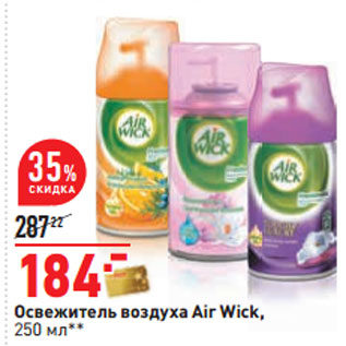 Акция - Освежитель воздуха Air Wick,