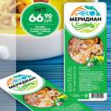 Магазин:Магнит гипермаркет,Скидка:Коктейль 
из морепродуктов 
в масле с зеленью Меридиан