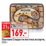 Магазин:Окей,Скидка:Пахлава Сладости востока ассорти