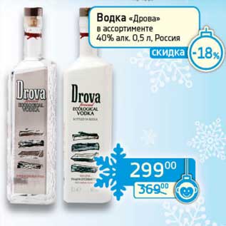 Акция - Водка "Дрова" 40%