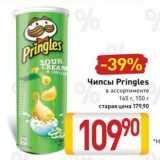 Билла Акции - Чипсы Pringles 