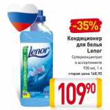 Кондиционер
для белья
Lenor