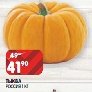 Акция - ТЫКВА РОССИЯ