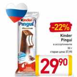 Магазин:Билла,Скидка:Kinder
Pingui