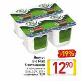 Магазин:Билла,Скидка:Йогурт
Bio Max
5 витаминов