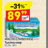 Дикси Акции - МАСЛО СЛИВОЧНОЕ
Тысяча озер
82,5%