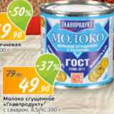 Монетка Акции - Молоко сгущенное "Главпродукт"