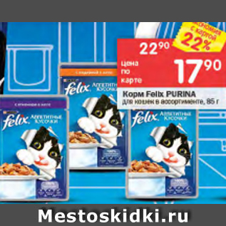 Акция - Корм Felix PURINA