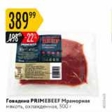 Карусель Акции - Говядина Primebeef Мраморная