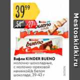 Карусель Акции - Вафли Kinder Bueno