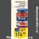 Магазин:Лента,Скидка:Томатный соус DE CECCO с говядиной и свининой, 400