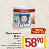 Пюре мясное Тема