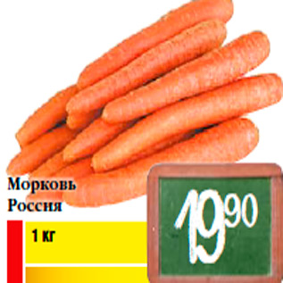 Акция - Морковь Россия